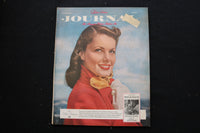 1950 JANUARY LADIES' HOME JOURNAL MAGAZINE - FRANCINE DE FERE COVER - 10315