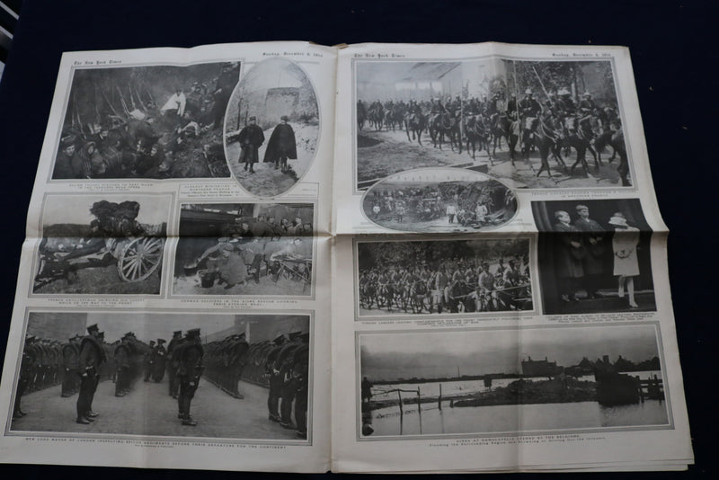 1914 DECEMBER 6 NEW YORK TIMES PICTURE SECTION - VON HINDEBERG - NP 8878