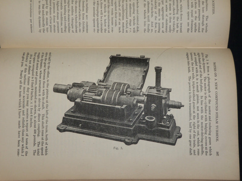 1889 ASSOCIATION OF ENGINEERING SOCIETIES JOURNAL BOUND VOLUME NO. 8 - KD 5931
