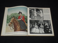 1952-1953 QUEEN ELIZABETH PHOTO ALBUMS LOT OF 2 - HARDCOVER - KD 5403D