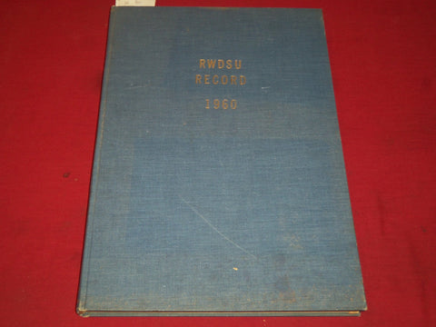 1960 RWDSU RECORD NEWSPAPER BOUND VOLUME NO. 7 - RETAIL - WHOLESALE - R 15K