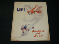 1906 JULY 5 LIFE MAGAZINE - FOURTH OF JULY COVER - NICE ILLUSTRATIONS - B 4590Y