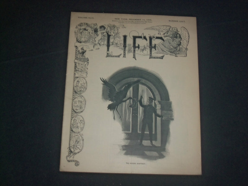 1905 DECEMBER 14 LIFE MAGAZINE - NICE ILLUSTRATIONS, ADS & STORIES - B 6214