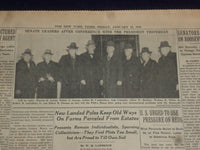 1945 JAN 12 NEW YORK TIMES - AMERICANS DEEPEN AND WIDEN LUZON FOOTHOLD - NP 6650