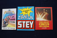 1980'S-1990'S CIRCUS PROGRAMS - LOT OF 39 - O 3641