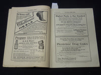 1917 THE MEDICAL COUNCIL MAGAZINE LOT OF 3 ISSUES - PHILADELPHIA - K 2113