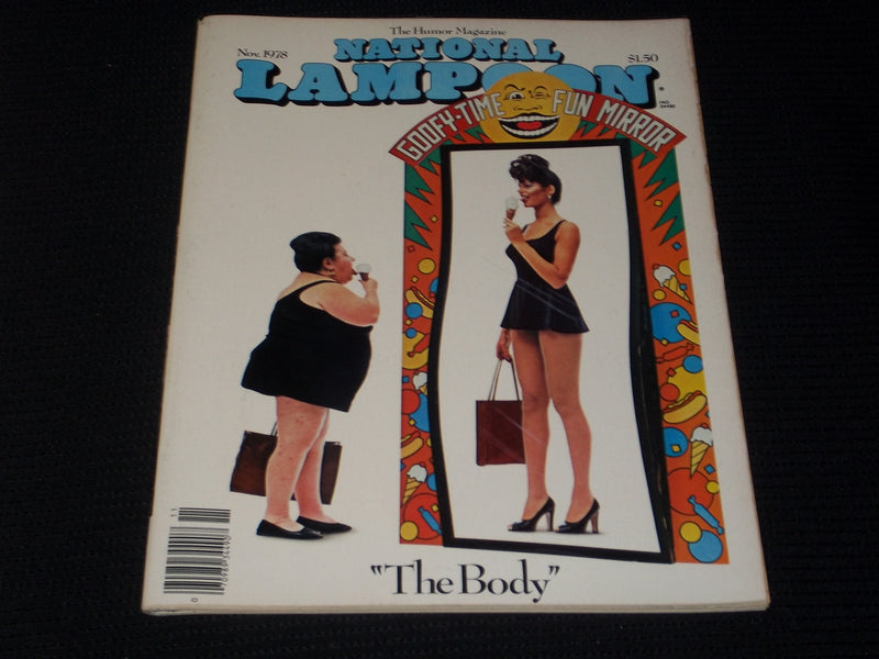 1978 NOVEMBER NATIONAL LAMPOON MAGAZINE - THE BODY FRONT COVER - E 3275