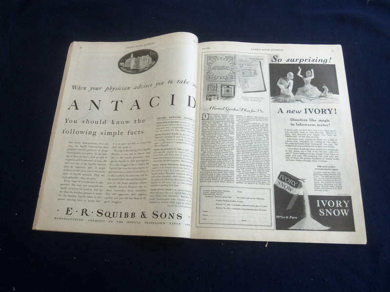 1931 JULY LADIES' HOME JOURNAL MAGAZINE -EDNA FERBER AMERICAN BEAUTY - ST 1115V