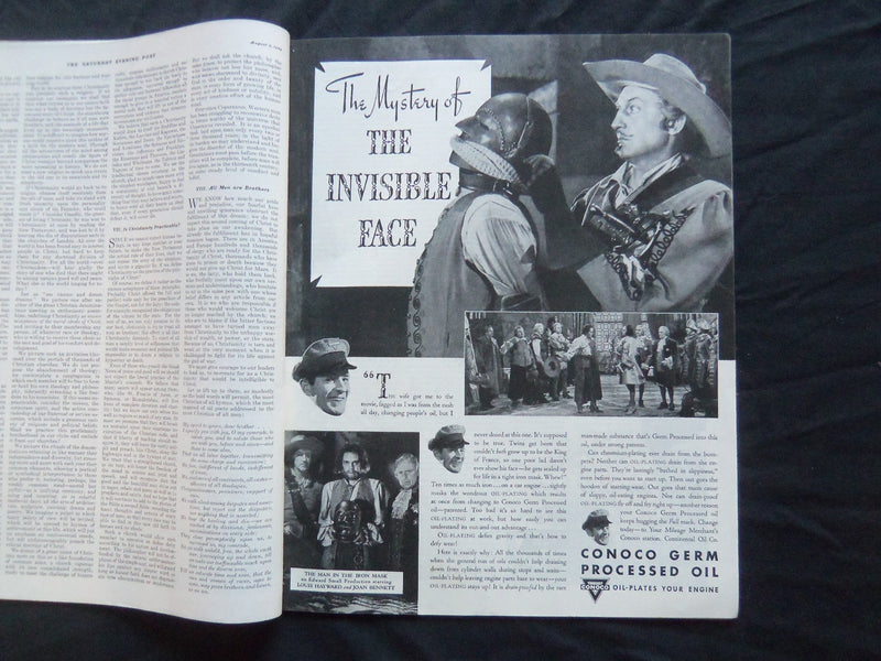 1939 AUG 5 THE SATURDAY EVENING POST MAGAZINE - NORMAN ROCKWELL COVER - SP 1793