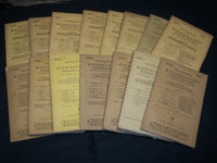1900'S ENCYKLOPÄDIE DER MATHEMATISCHEN WISSENSCHAFTEN VOLUMES LOT OF 70 - WR 465