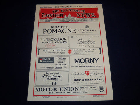 1957 DECEMBER 7 ILLUSTRATED LONDON NEWS MAGAZINE - PRESIDENT EISENHOWER - E 8047