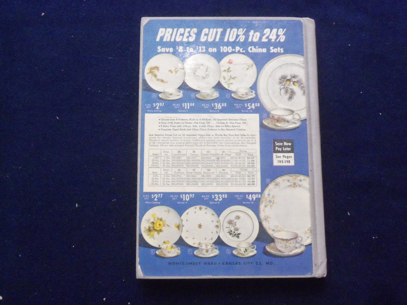 1960 WINTER MONTGOMERY WARD SALE CATALOG - HARDCOVER - KANSAS CITY,MO - J 8493