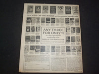 1969 JULY 20, 27 & AUG 3 CHICAGO TRIBUNE BOOK WORLD SECTIONS -LOT OF 3- NP 8077