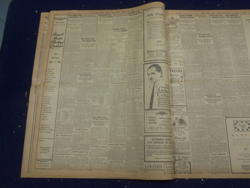 1922 MARCH 23 NEW YORK TIMES - OKLAHOMA GOVERNOR UNDER ARREST - NT 8327
