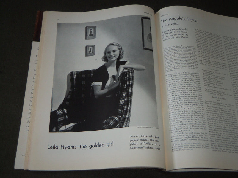 1934 JUNE VANITY FAIR MAGAZINE - GREAT PHOTOS BY STEICHEN - GARBO - HULL - F 452