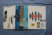 1957-1969 GERNERAL TELEPHONE & ELECTRONICS ANNUAL REPORTS - LOT OF 8 - K 3211