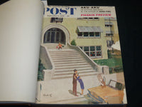1958 SEPT-OCT SATURDAY EVENING POST MAGAZINE VOLUME - GREAT COVERS - KD 5960