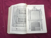 1892 JAN-DEC THE BUILDER U. K. MAGAZINE BOUND VOLUMES - 2 VOLS - FOLD OUTS- C 12