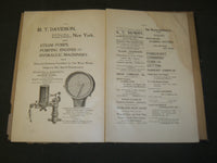 1897 BROOKLYN ENGINEERS' CLUB PROCEEDINGS CONSTITUTION AND BY-LAWS - KD 5727