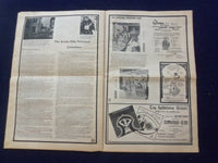 1975 HABIBI NEWSPAPER - VOLUME 2, NUMBER 6 - MIDDLE EASTERN DANCE/MUSIC- NP 6849