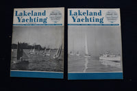 1950-1953 LAKELAND YACHTING MAGAZINE - LOT OF 8 - O 3576