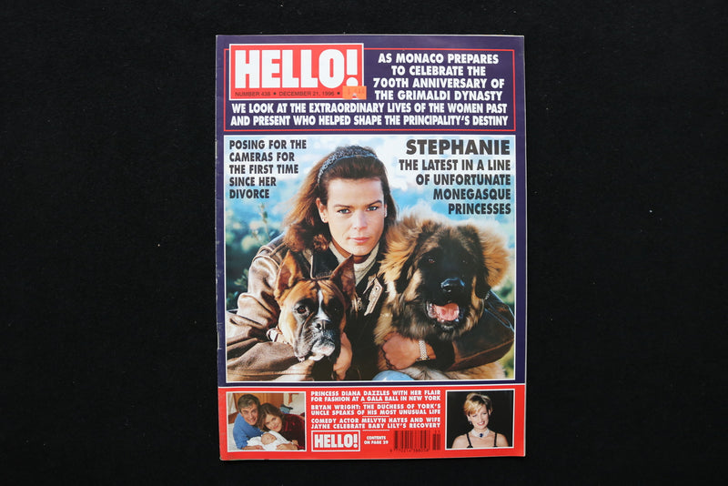 1996 DECEMBER 21 HELLO! MAGAZINE - PRINCESS STEPHANIE COVER - E 19994
