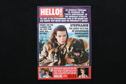 1996 DECEMBER 21 HELLO! MAGAZINE - PRINCESS STEPHANIE COVER - E 19994
