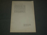 1936 UNTERSUCHUNGEN UBER GRENZKONTINUA GERMAN BOOK BY HANS O. JANCKE - J 5925