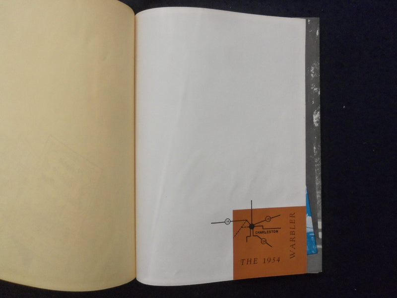 1954 WARBLER EASTERN ILLINOIS STATE COLLEGE YEARBOOK - CHARLESTON, IL - YB 3312