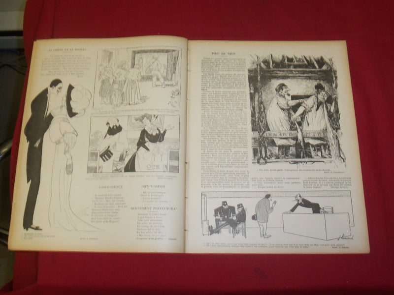 1908 FEB 15 LE RIRE MAGAZINE-NOUVELLE SERIE #263-CHEZ LE PARFUMEUR-FRENCH-FR1601