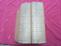 1926 JAN-DEC THE BUILDER U. K. MAGAZINE BOUND VOLUMES - 2 VOLS - FOLD OUTS- C 26