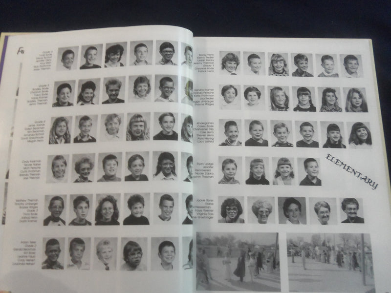 1990 PIRATEER PETERSBURG HIGH SCHOOL YEARBOOK - PETERSBURG, NEBRASKA - YB 2840