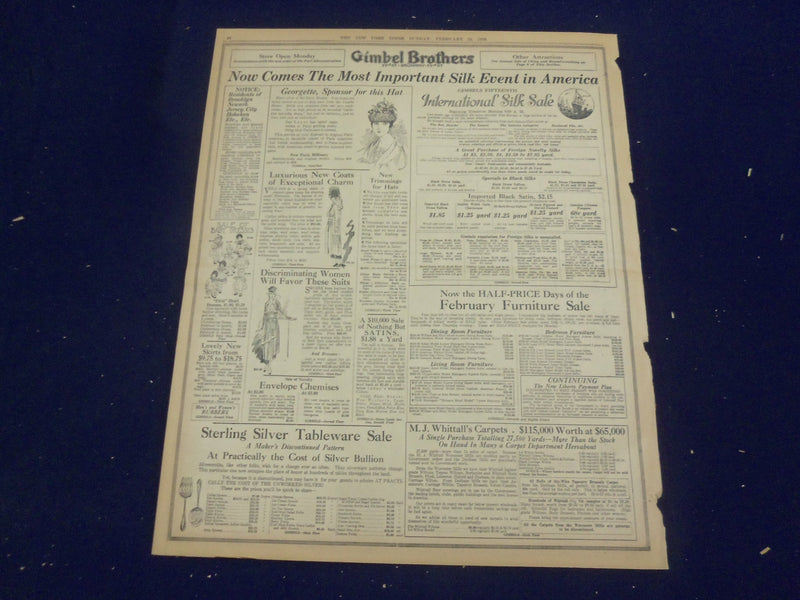 1918 FEBRUARY 24 NEW YORK TIMES - TEUTONS AGAIN OFFER PEACE TO RUSSIA - NT 8242