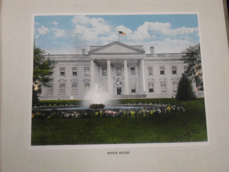 1900'S WASHINGTON THE NATION'S CAPITAL CITY BEAUTIFUL VIEW BOOK - J 1871