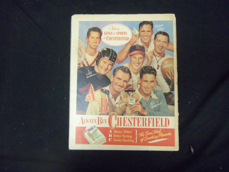 1947 SEPTEMBER 2 LOOK MAGAZINE - GREAT COVER, PHOTOS & ADS - ST 2814