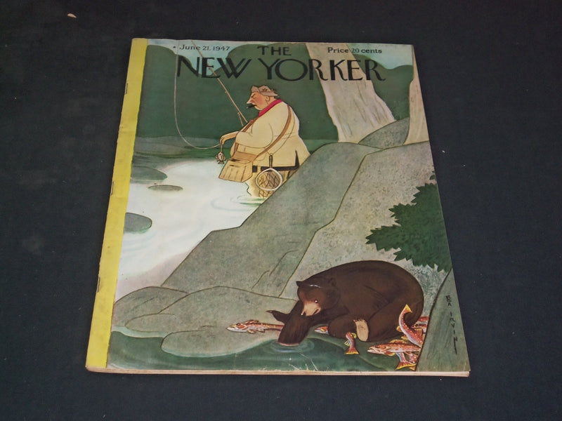 1947 JUNE 21 THE NEW YORKER MAGAZINE - ILLUSTRATED COVER - NY 268