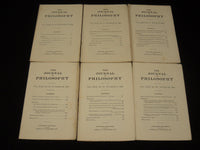1933 THE JOURNAL OF PHILOSOPHY MAGAZINE LOT OF 20 ISSUES - WR 632B