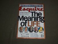 2002 JANUARY ESQUIRE MAGAZINE - THE MEANING OF LIFE - B 4390
