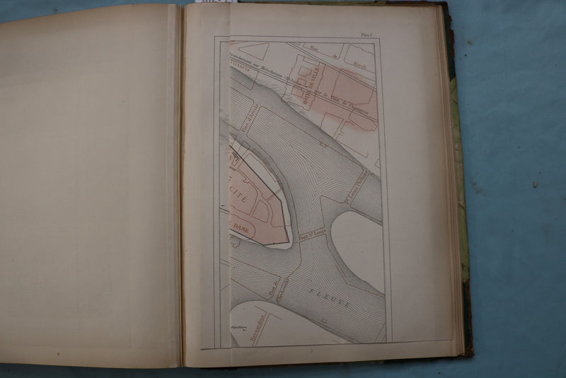 1912 PARIS A L'EPOQUE GALLO-ROMAINE HARDCOVER BOOK - KD 9713