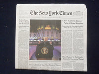 2023 FEB 22 NEW YORK TIMES - A YEAR IN, BIDEN ACCUSES PUTIN OF BROAD ATROCITIES