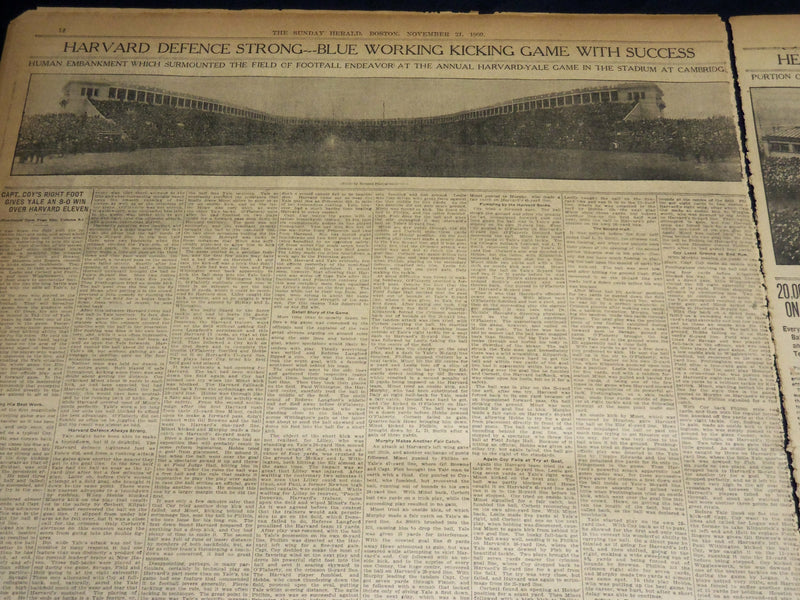 1909 NOV 21 THE BOSTON HERALD - COURT DECLARES STANDARD OIL CO. ILLEGAL - BH 394