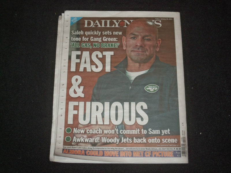 2021 JANUARY 22 NEW YORK DAILY NEWS NEWSPAPER - BUST IN GRANNY MURDERS