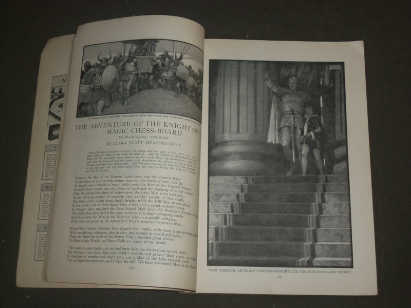 1919 OCTOBER ST. NICHOLAS MAGAZINE - ILLUSTRATIONS, STORIES & ADS - B 4615