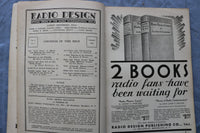 1930 SUMMER RADIO DESIGN SOFTCOVER HANDBOOK - THE AUTO PILOT RECEIVER - K 319