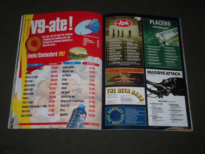 1998 V98 OFFICIAL PROGRAMME PROGRAM - GREAT PHOTOS - J 2746