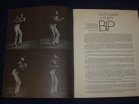 1976 EINE GESTALT NAMENS BIP GERMAN THEATRE PROGRAM - MARCEL MARCEAU - J 1815