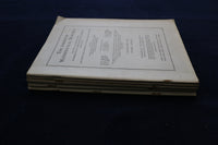 1937 THE AMERICAN MATHEMATICAL MONTHLY MAGAZINE - LOT OF 5 - O 3480