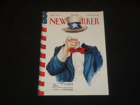 2006 MAY 29 THE NEW YORKER MAGAZINE - ILLUSTRATED COVER - NY 2072
