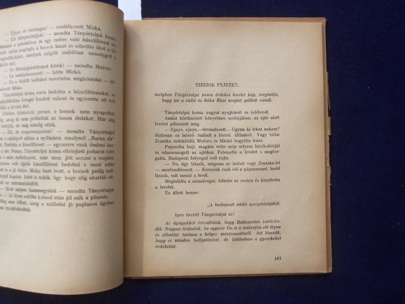1948 UTAZUNK BUDAPESTRE HARDCOVER BOOK- MUHLBECK RAJZAIVAL - HUNGARIAN - KD 8835
