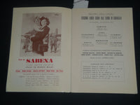 1954 TERME DI CARACALLA ITALIAN PROGRAM LOT OF 2 - TURANDOT - PUCCINI - J 4280